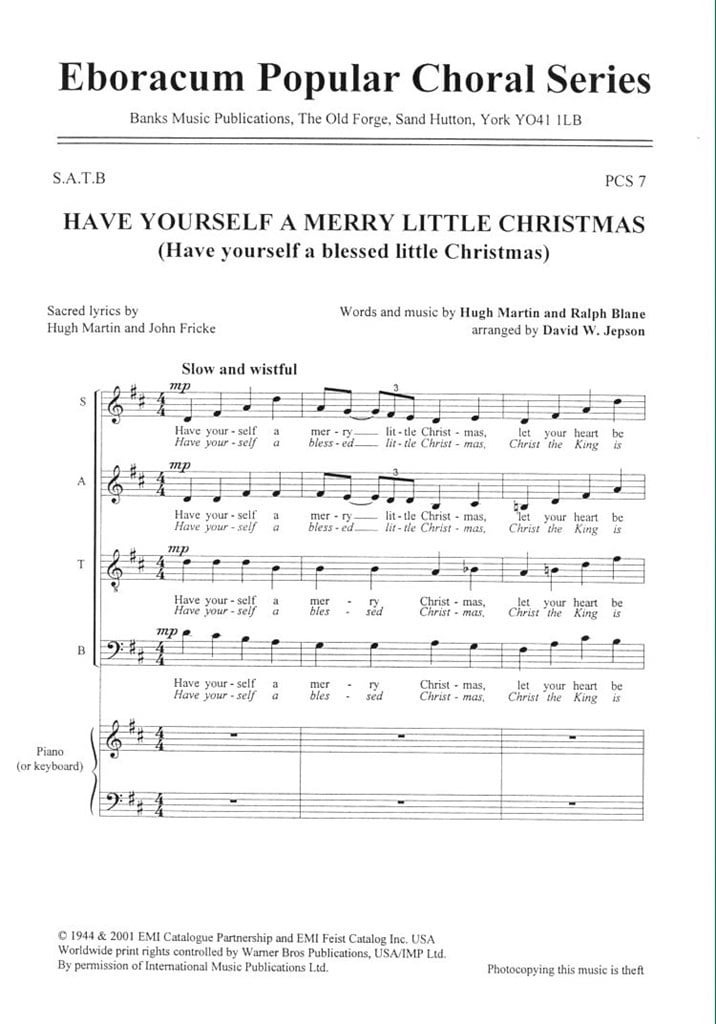 Have Yourself A Merry Little